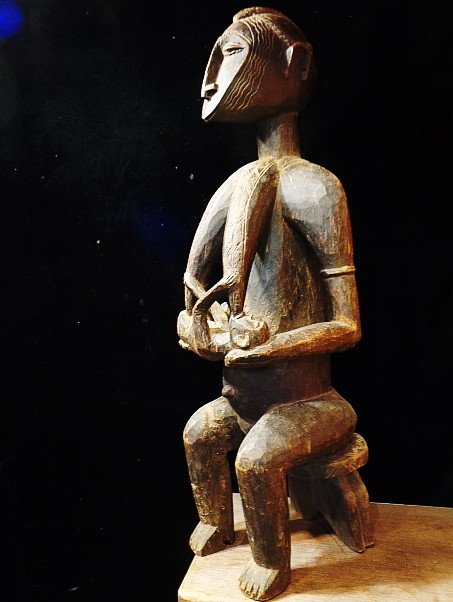 母親雕像 - 木 - Mousso Koroni Bamana  - Bambara - 馬里 