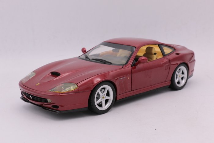 Hot Wheels - 1:18 - Ferrari 550 Maranello - Couleur Rouge - Catawiki
