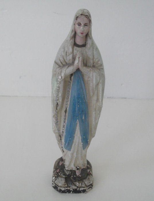 瑪麗的複古形象 - 簽署了Corneille Toulouse  - 石膏