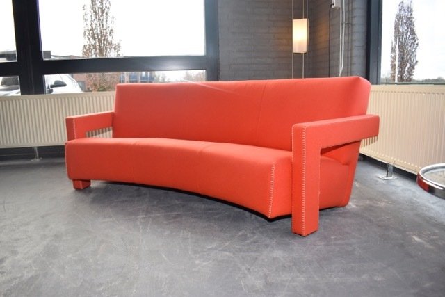 veld woordenboek Onze onderneming Gerrit Rietveld - Cassina - curved 3-seater 'Utrecht' sofa - Catawiki