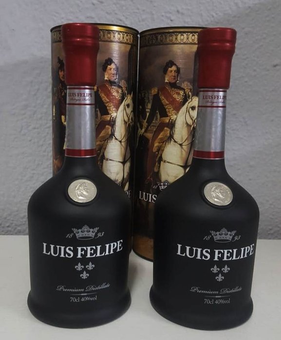 Bodegas Rubio 1893 - Brandy Gran Reserva Luis Felipe - 70 cl - 2 botellas