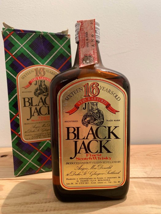 Black Jack 16 years old - Angus Mac Donald - b. 1980s - 75cl