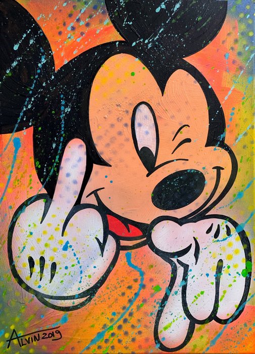 Alvin Silvrants - Disney Mickey Mouse Fuck You!