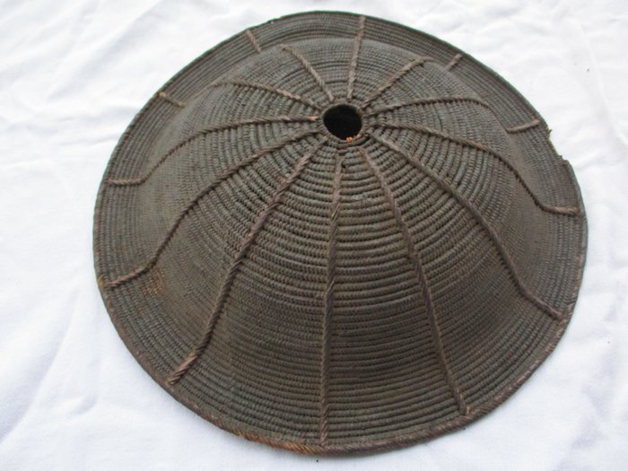 Jingasa, samurai hat - Bamboo, Rattan - Japan - 19th century