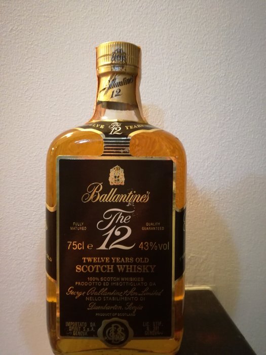 Ballantine's 12 years old - b. 1980‹erne - 75 cl