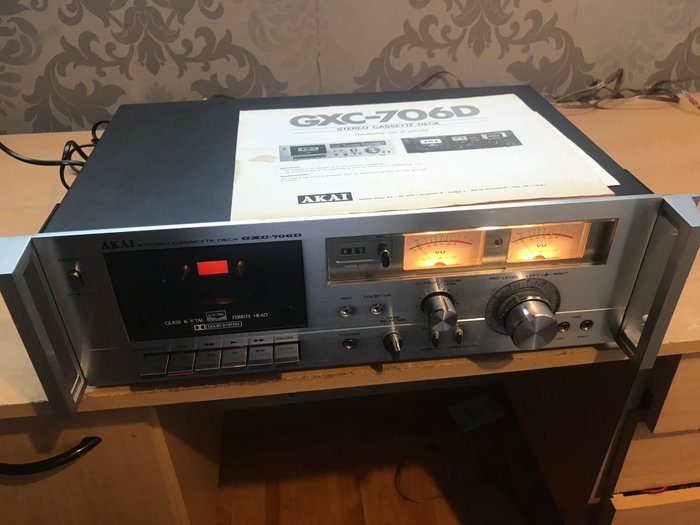 Akai - GXC-706D - Leitor de cassetes