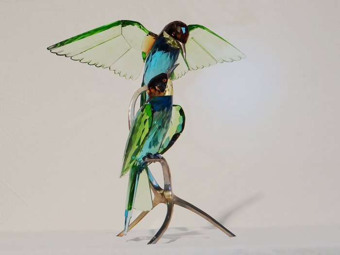 Heinz Tabertshofer - swarovski - uccelli di cristallo (1) - cristallo
