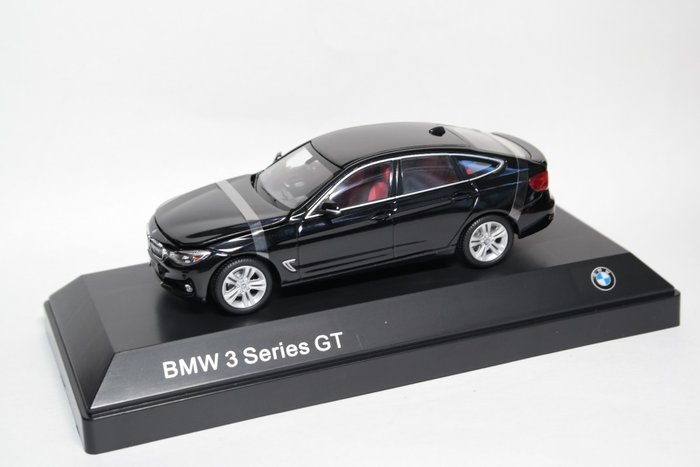 1:43 BMW 3 Series GT Black DieCast Model Collection 