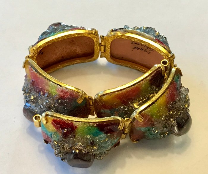 Camille Fauré - Email Enameled copper - Bracelet