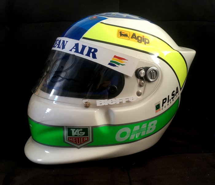 Bieffe Full Size Helmet, signed - Giancarlo Fisichella - 2004 - 頭盔