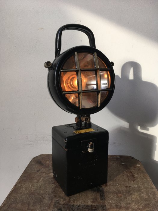 Old mining lamp DDR