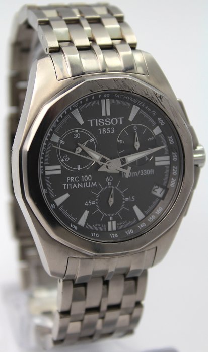 Tissot - Swiss Made  - PRC 100 Titanium Chronograph - Mężczyzna - 2011-obecnie