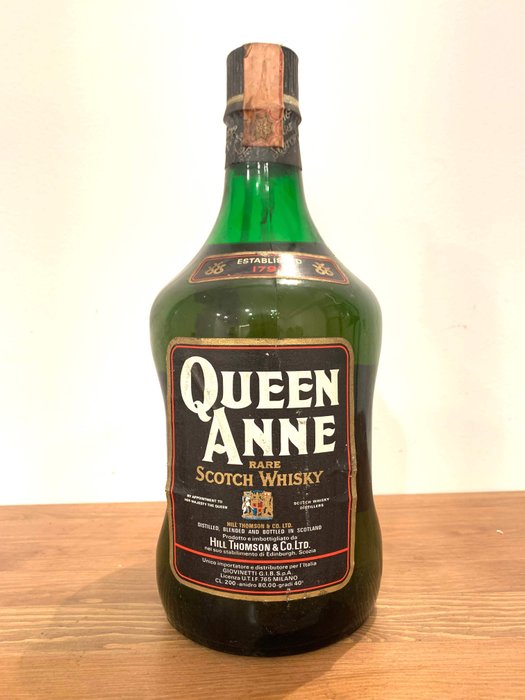 Queen Anne Rare Scotch Whisky - Hill Thomson - b. Anni ‘80 - 2 litri