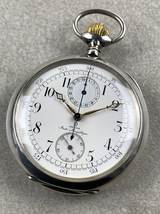 Omega - Chronograph Pocket Watch - Män - 1901-1949