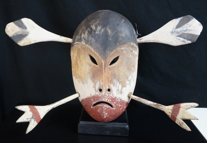 Mascara de chaman (1) - Yupik - Alaska | Barnebys