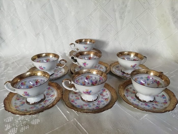 Mitterteich Bavaria - Cups and saucers (7) - 瓷