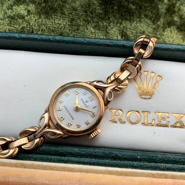 Rolex - Precision - Gold Cocktail watch - Dames - 1945