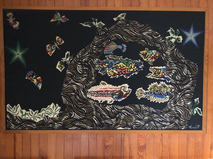 Jean Lurçat - Tapestry - les brochets