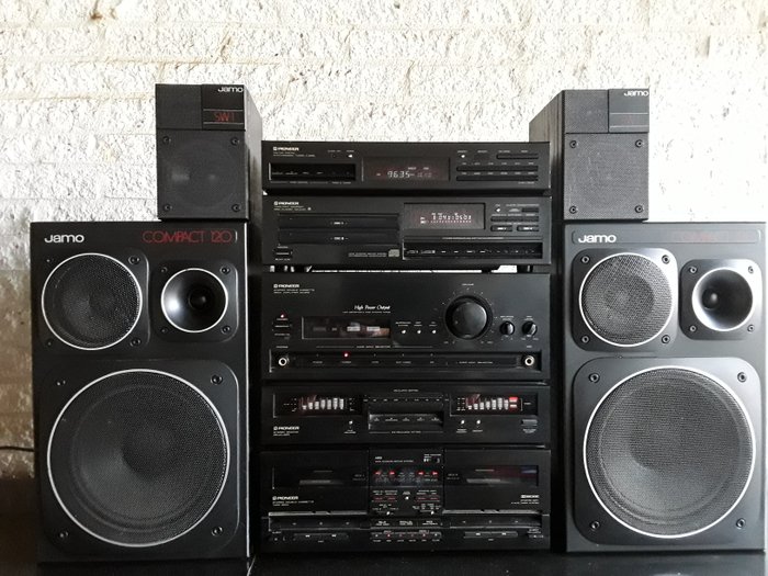 Pioneer, JAMO Speakers - DCZ93 FZ93L PDZ73T+JAMO Compact 120 & Surround - Conjunto de alta-fidelidade, Conjunto de colunas de som