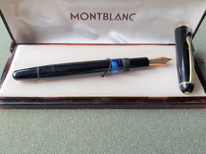 Montblanc - 344 - Fountain pen - 1950's - 14k solid gold nib (rare KOB)