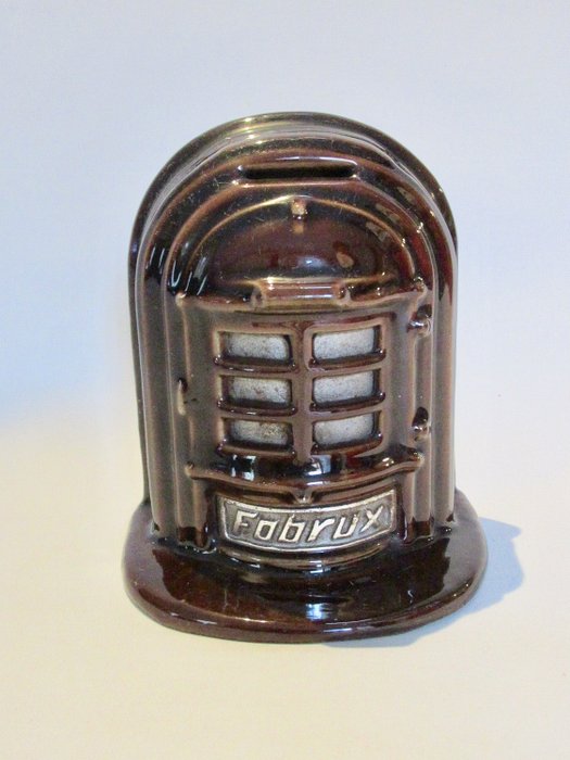 Fobrux - 舊錢箱形狀的爐子 (1) - 鑄鐵，搪瓷