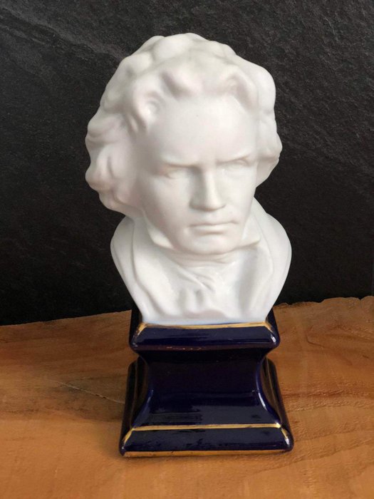 Camille Tharaud - Limoges - Beethoven bust - Porcelain