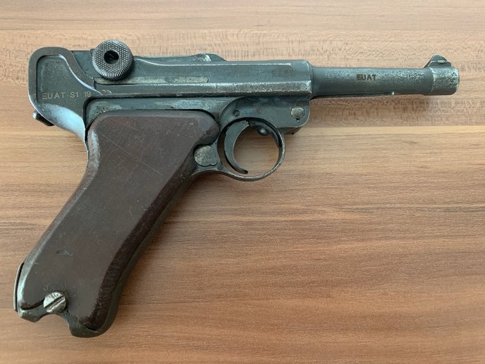 德国 - DWM/Erfurt - P08 Luger 1914 - Autoloading - 中心底火 - 手枪 - 9mm Cal