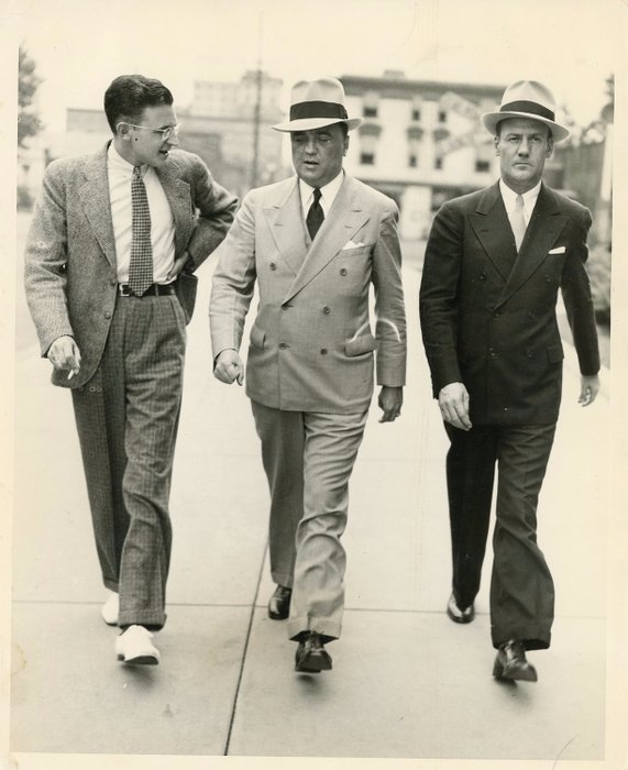 New York Daily News - J. Edgar Hoover & Companion Clyde Tolson, 1937