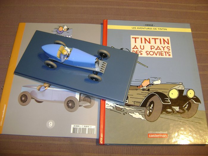 Voiture tintin 1/24 Amilcar Tintin au pays des soviets Neuf en boite collection 
