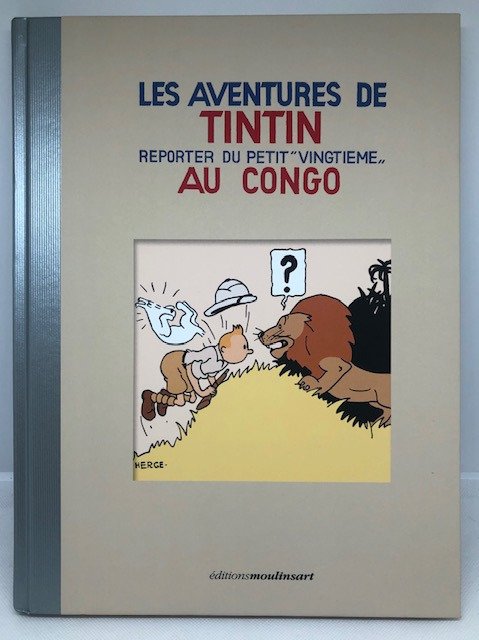Tintin T2 - Tintin au Congo colorisé - C - TL - 500 exemplaires - (2019)