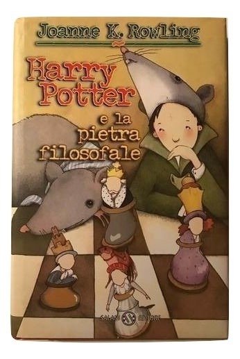 Joanne K. Rowling  - Harry Potter e la pietra filosofale (first "no glasses" Italian edition) - 1998