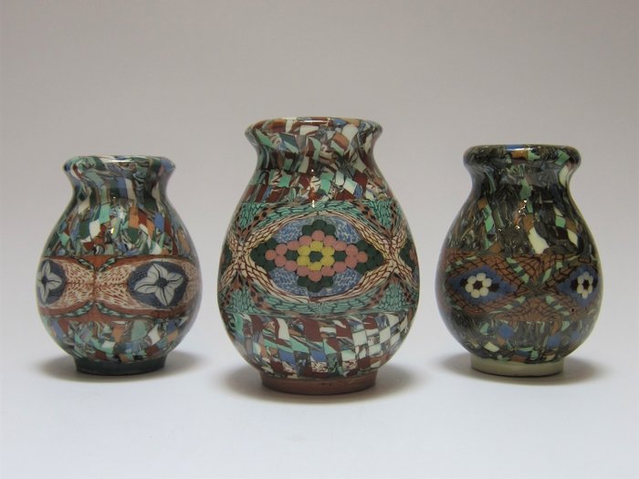 Jean Gerbino - Vallauris, Gerbino - Vase (3) - Keramik