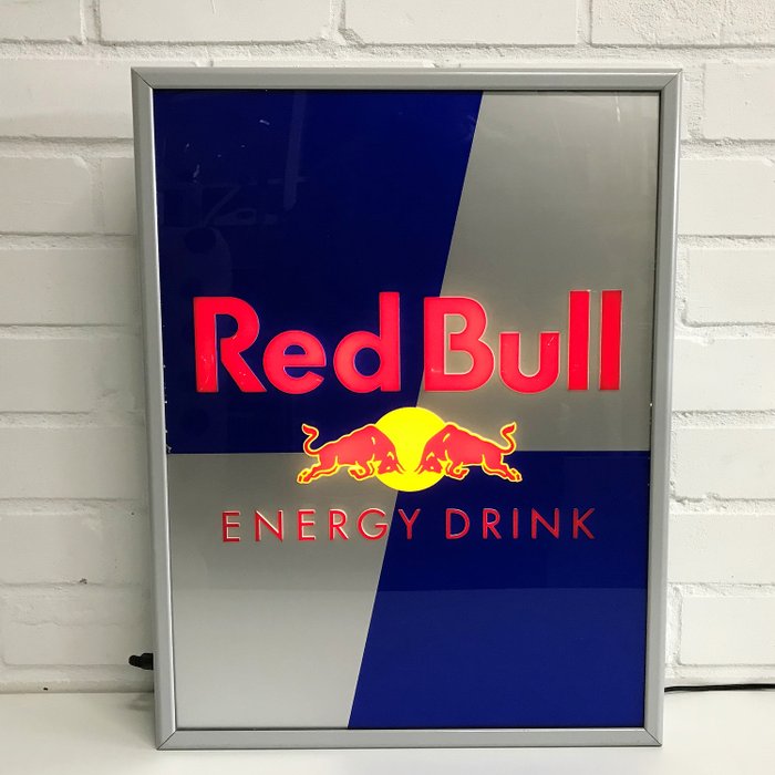 Boîte à lumière Red Bull. - Aluminium, Plastique
