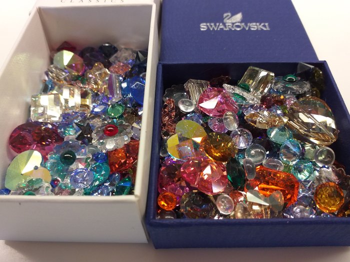 Swarovski - Steine Box (2) - Kristall