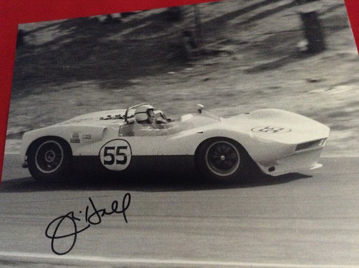 Jim Hall Signed 8 X 10 Photo Autographed Chaparral Cars Auto Racing Constructor