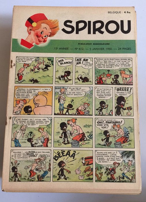Spirou (magazine) - Le Journal de Spirou - année 1950 - Primeira edição - (1950)