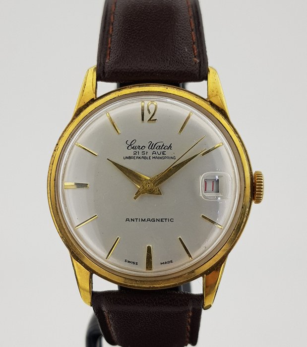 Euro Watch - Antimagnetic Date - Miehet - 1970-1979