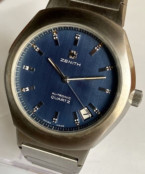 Zenith - XL Tronic - NOS - Quartz - "NO RESERVE PRICE" - 01-0030-510 - Herre - 1970-1979