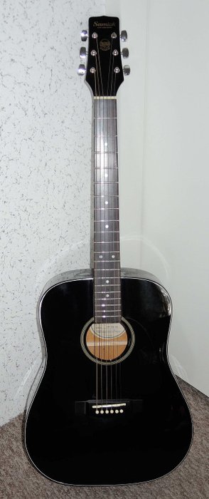 Samick - Artist Series Edition SW115/BK - Acoustic Guitar - South Korea - 1997