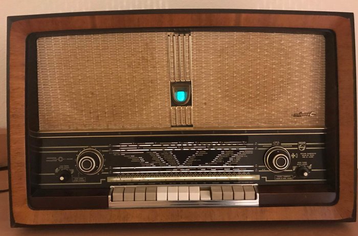 Philips -  Bi-Ampli B7X63A - Rádio a válvulas