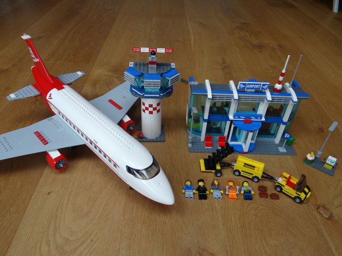 Bendecir la carretera vacío LEGO - City - 3182 - Aeropuerto + avión Airport - - Catawiki