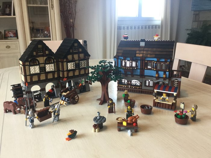 LEGO Medieval Market Village Set 10193 Instructions