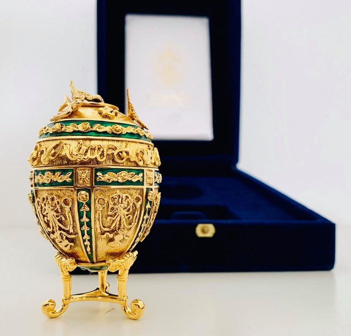 Fabergé - Extrem seltenes kaiserliches Ei der Faberge Joan Rivers Snow