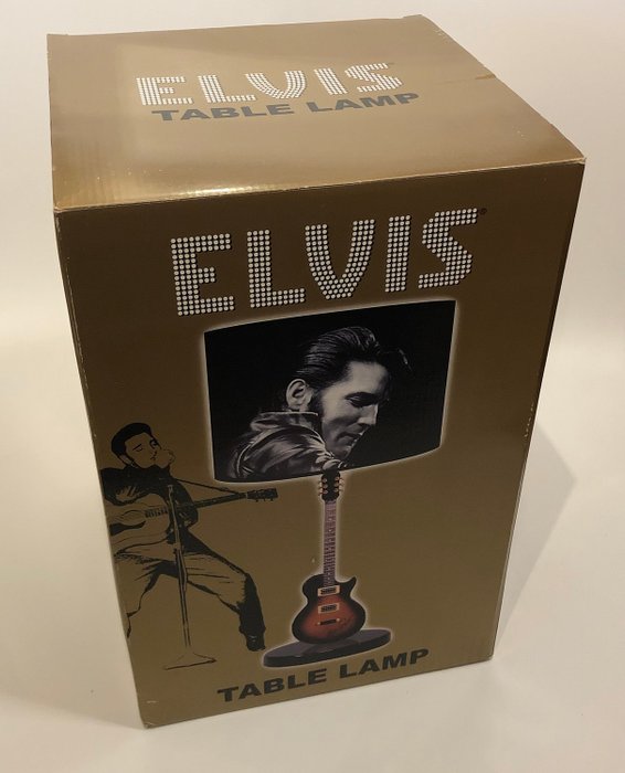 Elvis Presley Guitar Table Lamp, Elvis Presley Table Lamp