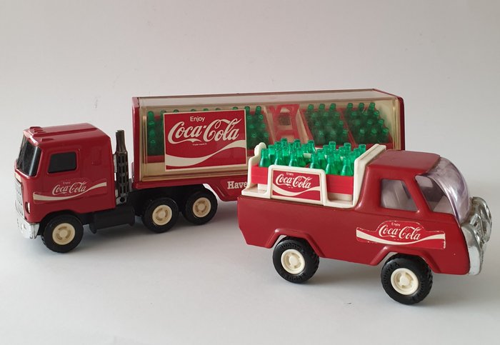 Coca Cola - Buddy L Corp - Truck and Lorry with trailer - - Catawiki