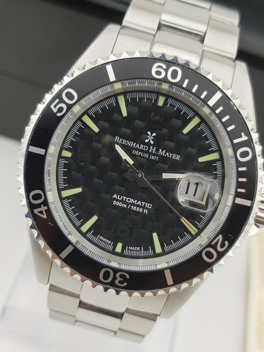 Bernhard H. Mayer - Limited Edition 500 Meters Diver Watch - Férfi - 2011 utáni