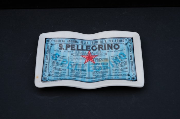 S. Pellegrino (ashtray) Italy Milano - Ceramic
