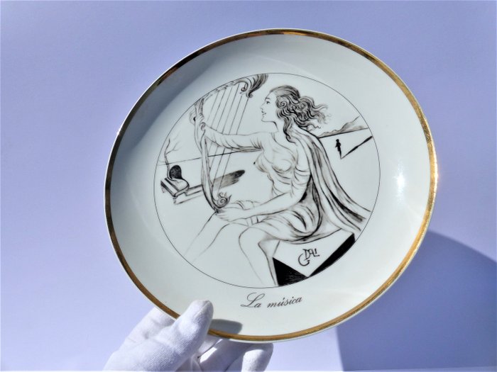 Salvador Dali  - Plate - Porcelain