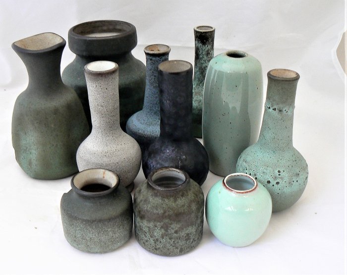 Jaap Ravelli - 花瓶-花瓶 (11) - 陶器