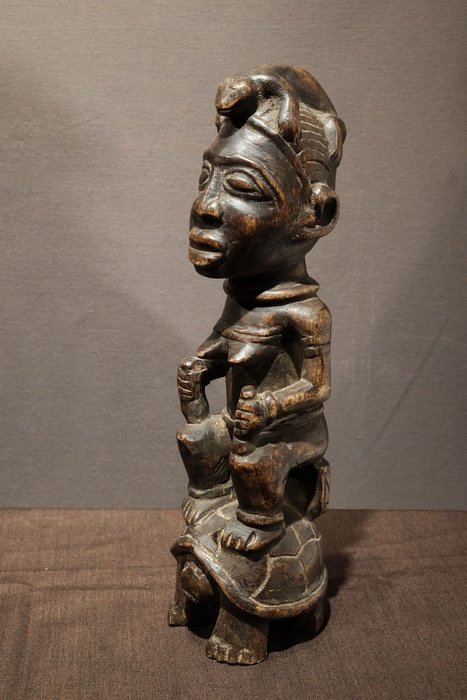 Ancestor figure - Wood - Nkishi - Bakongo - Congo DRC 